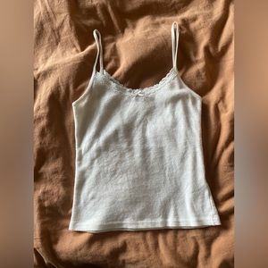 Brandy Melville Skylar Lace Eyelet Tank